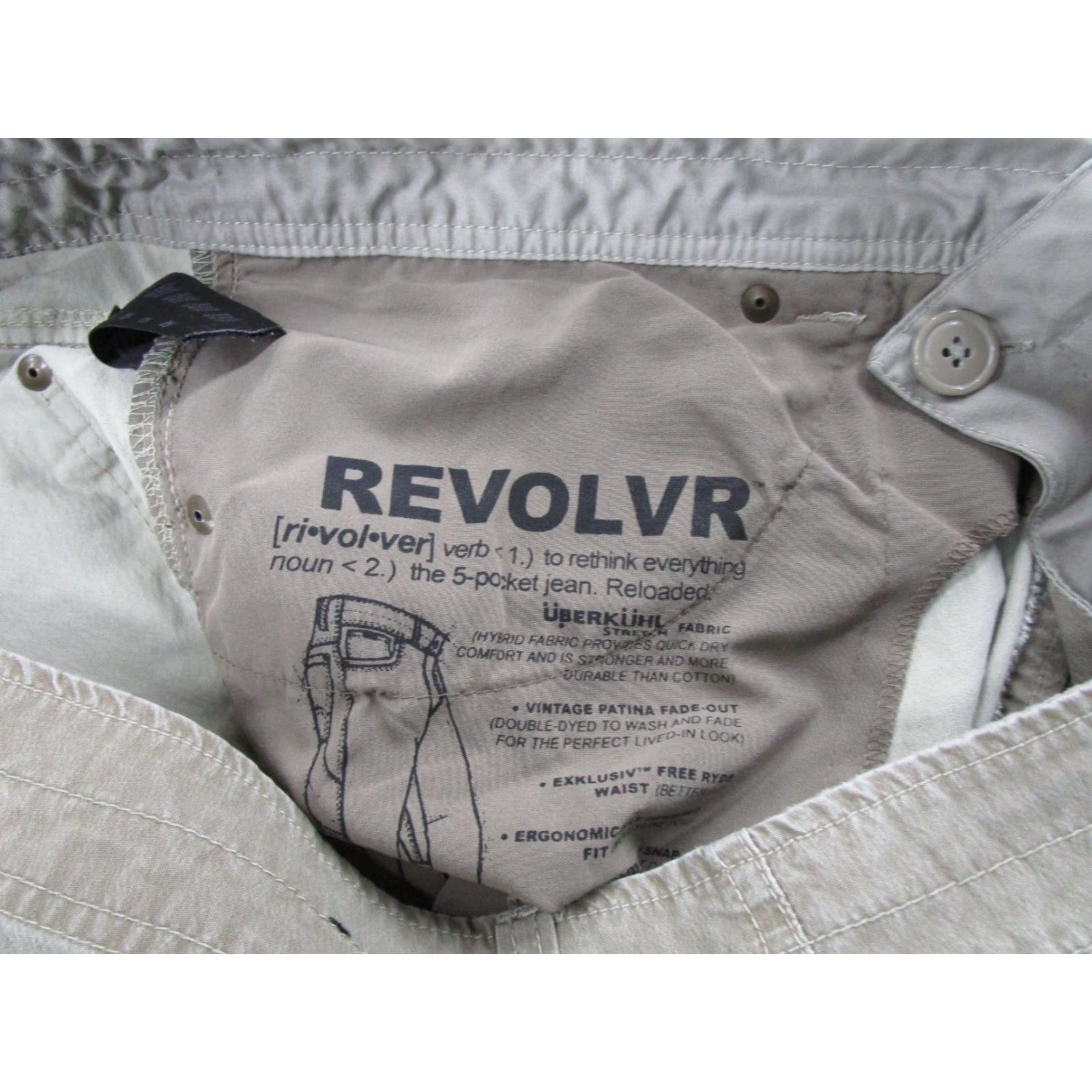 Vintage Kuhl Revolvr Pants Mens 40x32 Beige Stretch Outdoor Hiking Casual 5232 Durable Size US 40 / EU 56 - 6 Thumbnail
