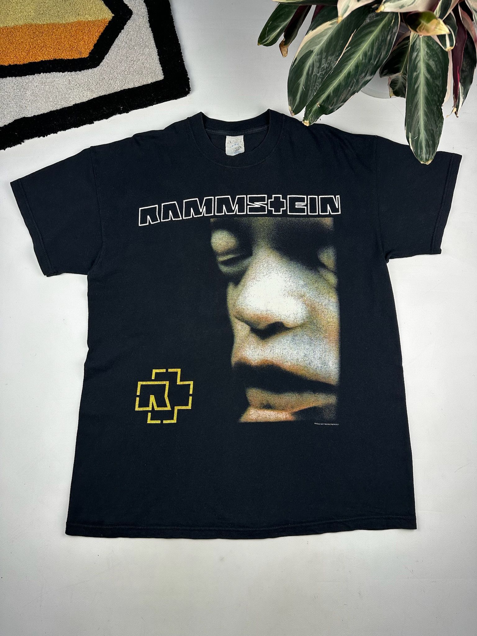 Band Tees 2001 Rammstein tee Mutter VERY RARE vintage tshirt Size US XL / EU 56 / 4 - 1 Thumbnail