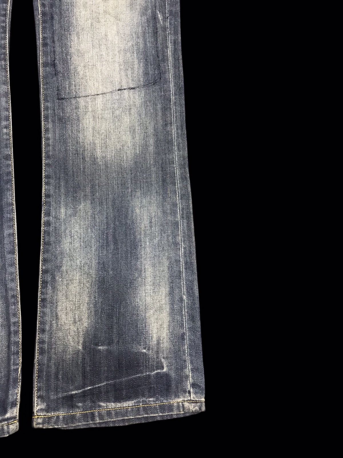 💥FLARE💥REAL MIND Patches Style Light Flare Denim F59