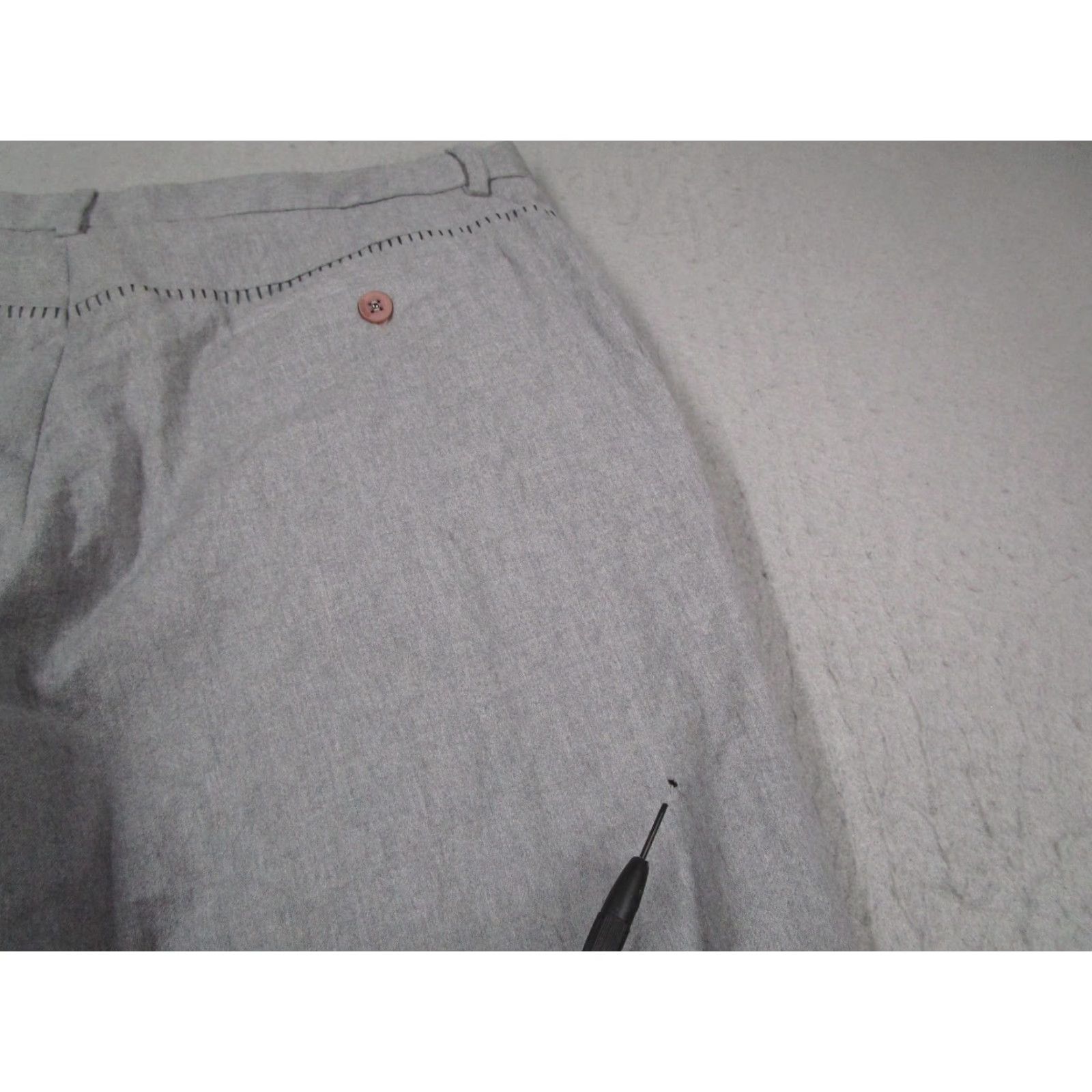 Versus VINTAGE Versus Gianni Versace Dress Pants Mens 36 Gray Virgin Wool Trousers Y2K Retro Size US 36 / EU 52 - 6 Thumbnail