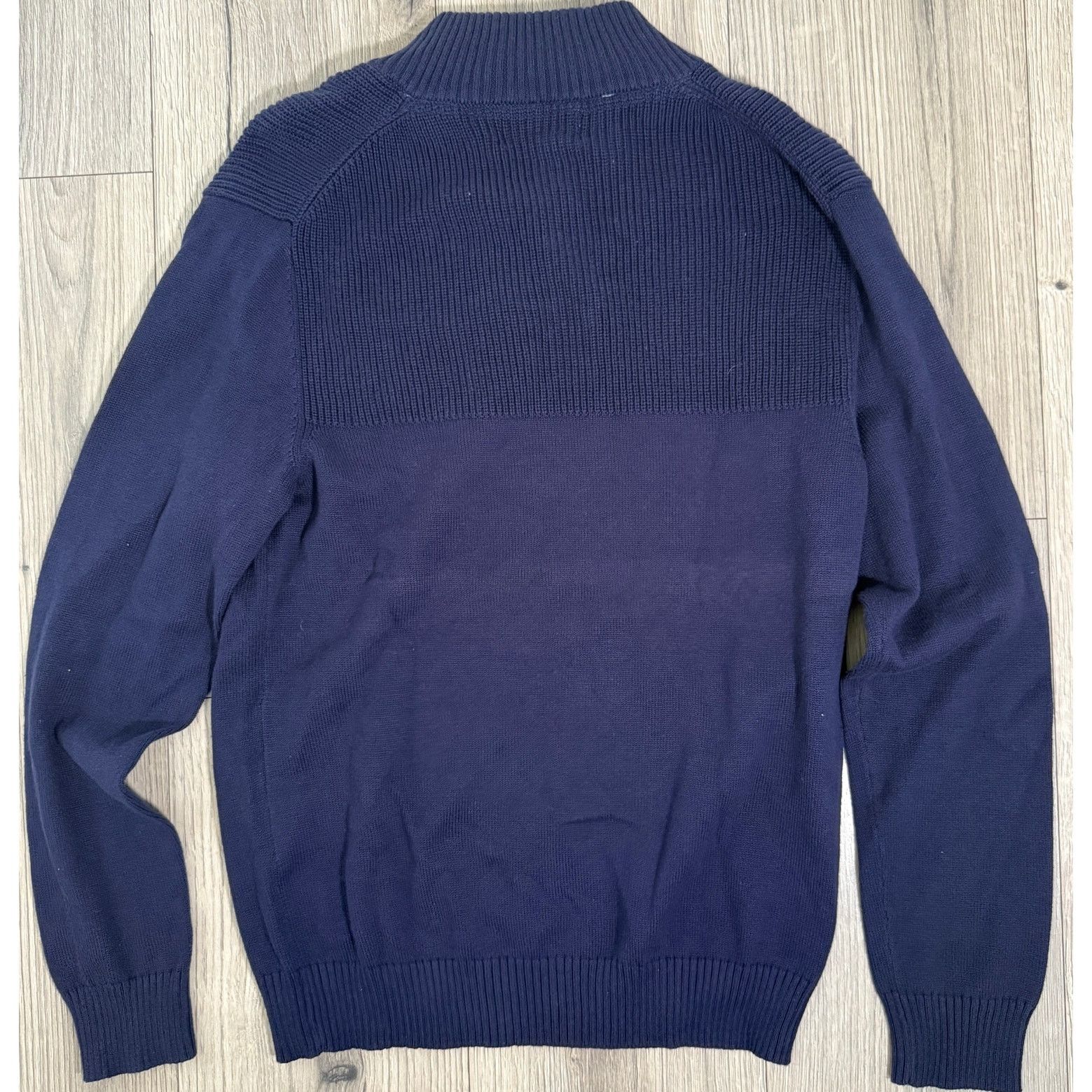 Club Room Club Room Ribbed Four-Button Mock Neck Sweater Navy Small Size US S / EU 44-46 / 1 - 10 Thumbnail