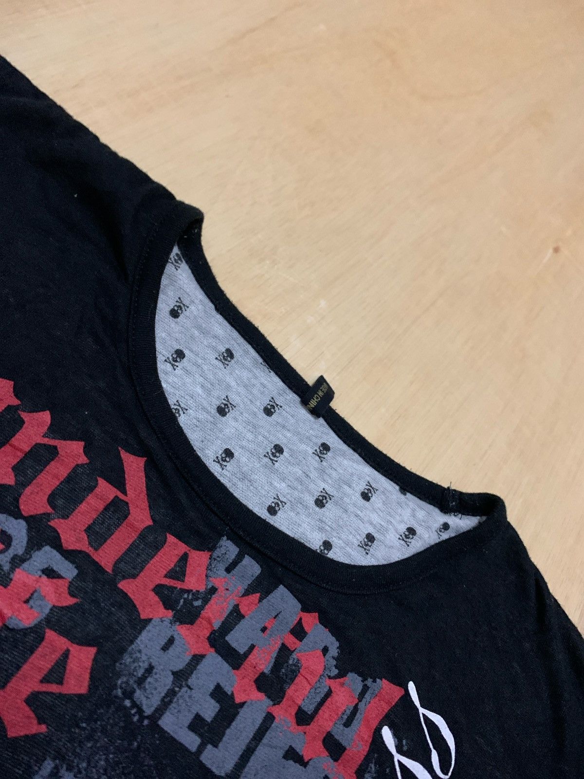 Hysteric Glamour × If Six Was Nine × Japanese Brand Dangerous Warning Ifsixwasnine Punk style Tshirt Size US M / EU 48-50 / 2 - 6 Thumbnail