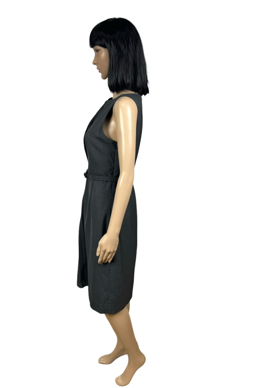 Valentino Valentino Belted Wool-Polyester Pleated Dress size 8 Size S / US 4 / IT 40 - 7 Thumbnail