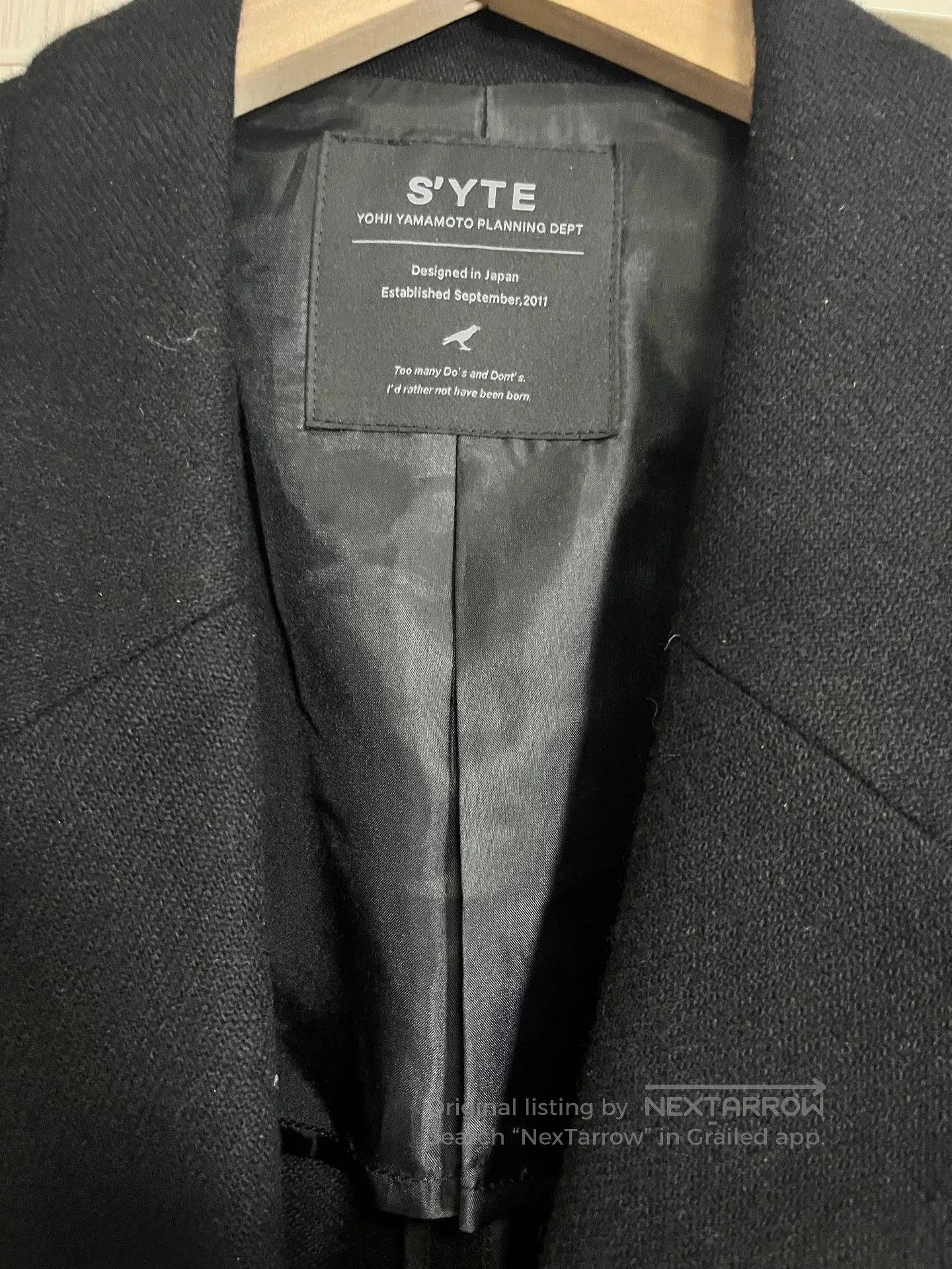 Yohji Yamamoto Yohji Yamamoto Pleated Thorn Rose Coat. Size US L / EU 52-54 / 3 - 4 Thumbnail
