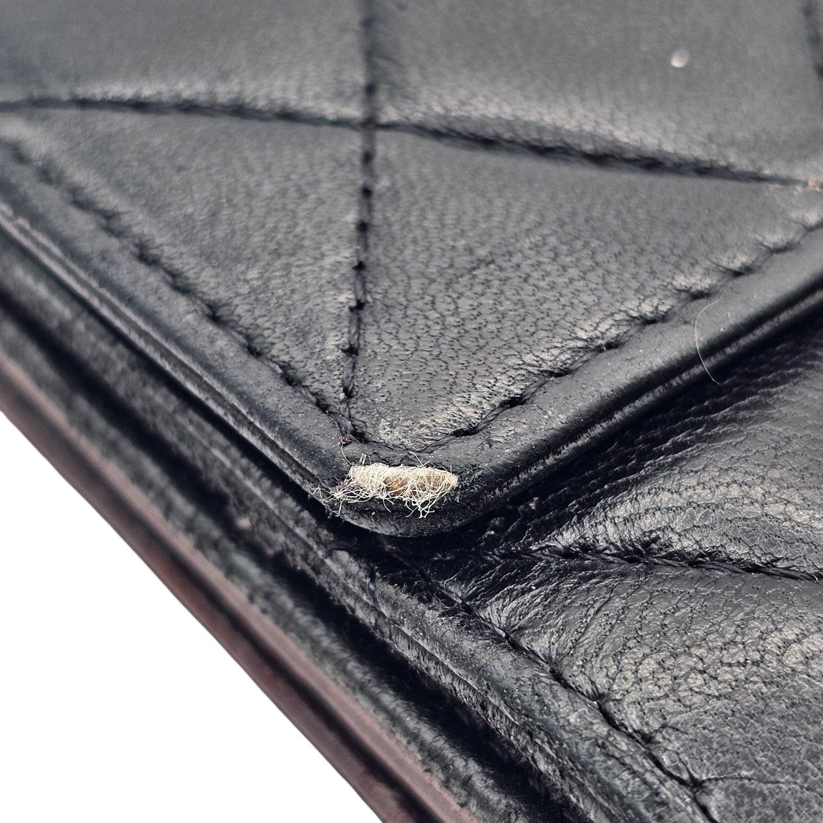 Chanel Chanel Classic Quilted Lambskin Leather Flap Long Wallet Size ONE SIZE - 8 Thumbnail