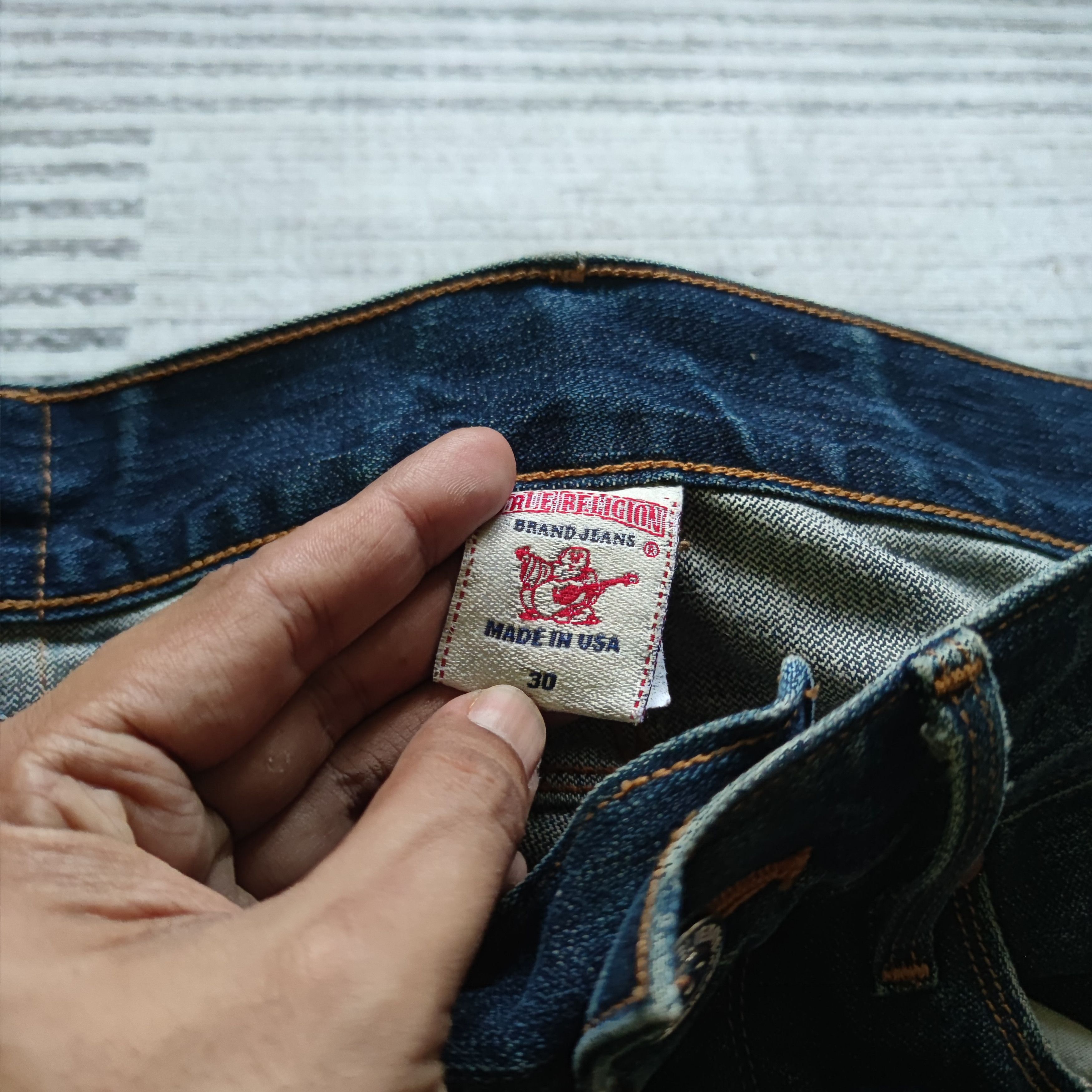 True Religion TRUE RELIGION Distressed Jean Made in USA Size US 34 / EU 50 - 11 Thumbnail