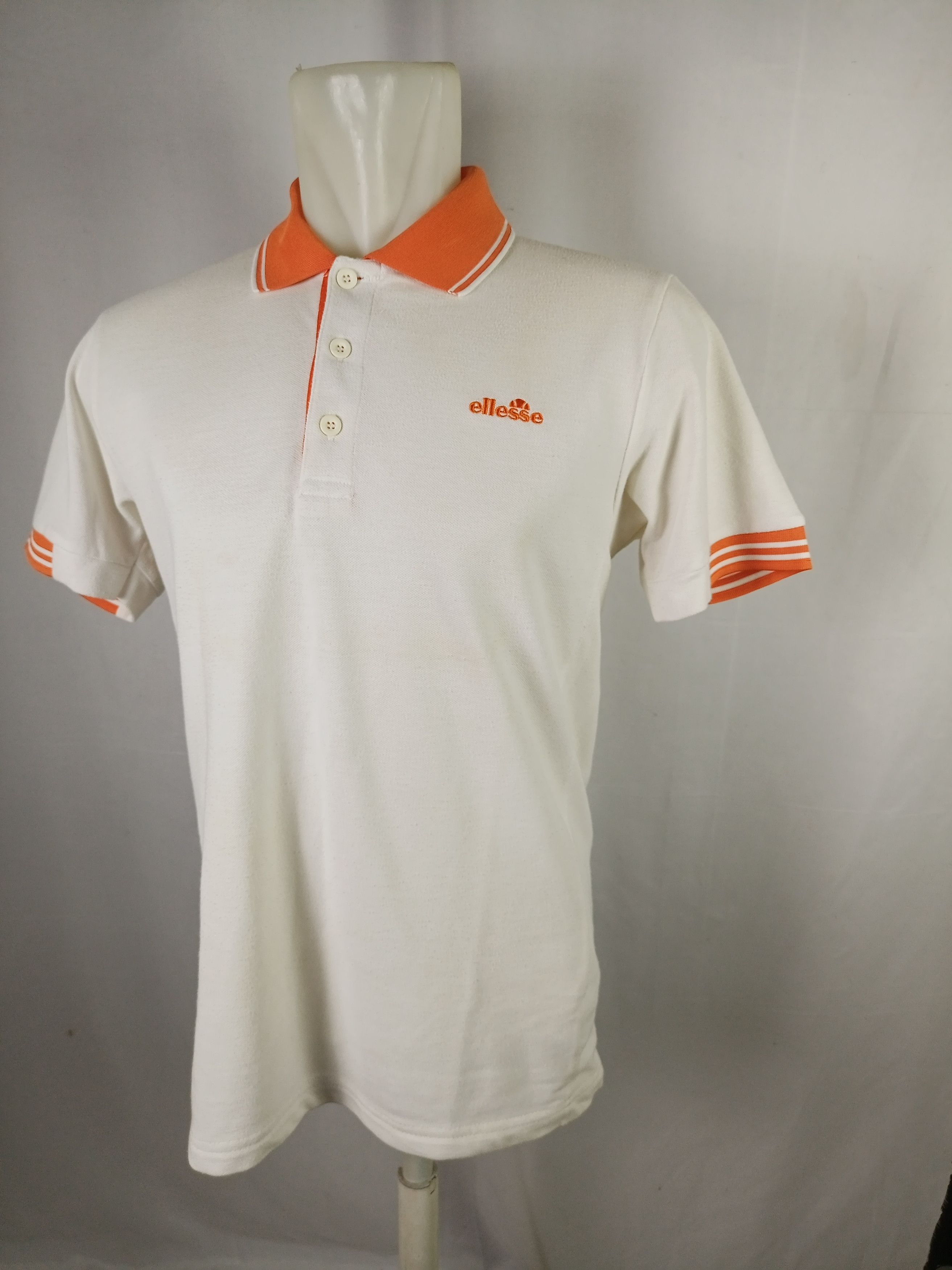 Ellesse × Vintage Vintage Elesse Casual Logo Polo Tee Size US XL / EU 56 / 4 - 4 Thumbnail