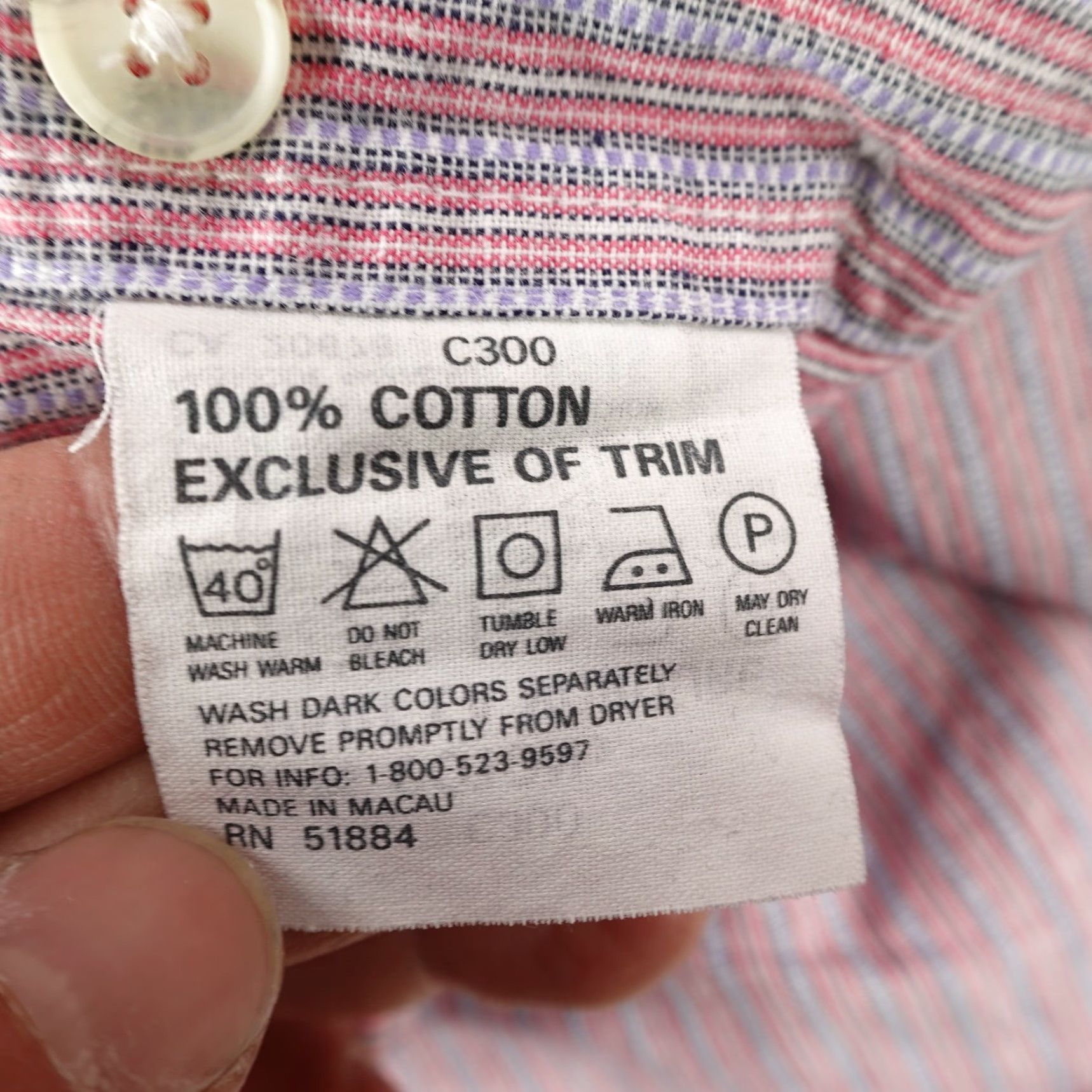 Patagonia Vintage Patagonia Shirt Mens Large Pink Purple Stripes Button Up Organic 90s Size US L / EU 52-54 / 3 - 4 Thumbnail