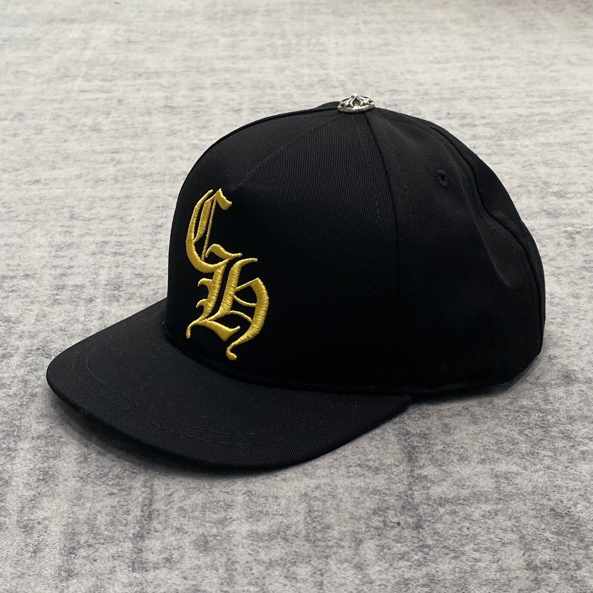 Chrome Hearts Trucker Hat CH black yellow