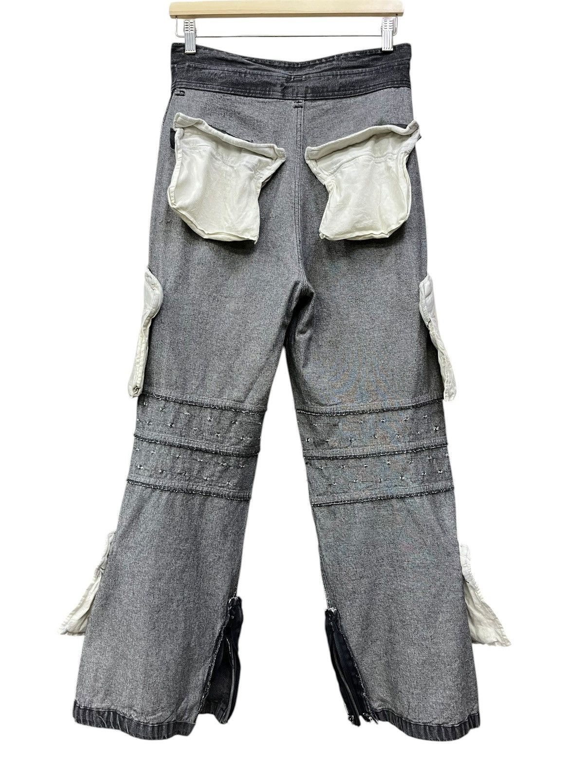 Julius RARE Nuke Pre-Julius Tactical Panel Zip Cargo Denim Archive Size US 28 / EU 44 - 17 Thumbnail