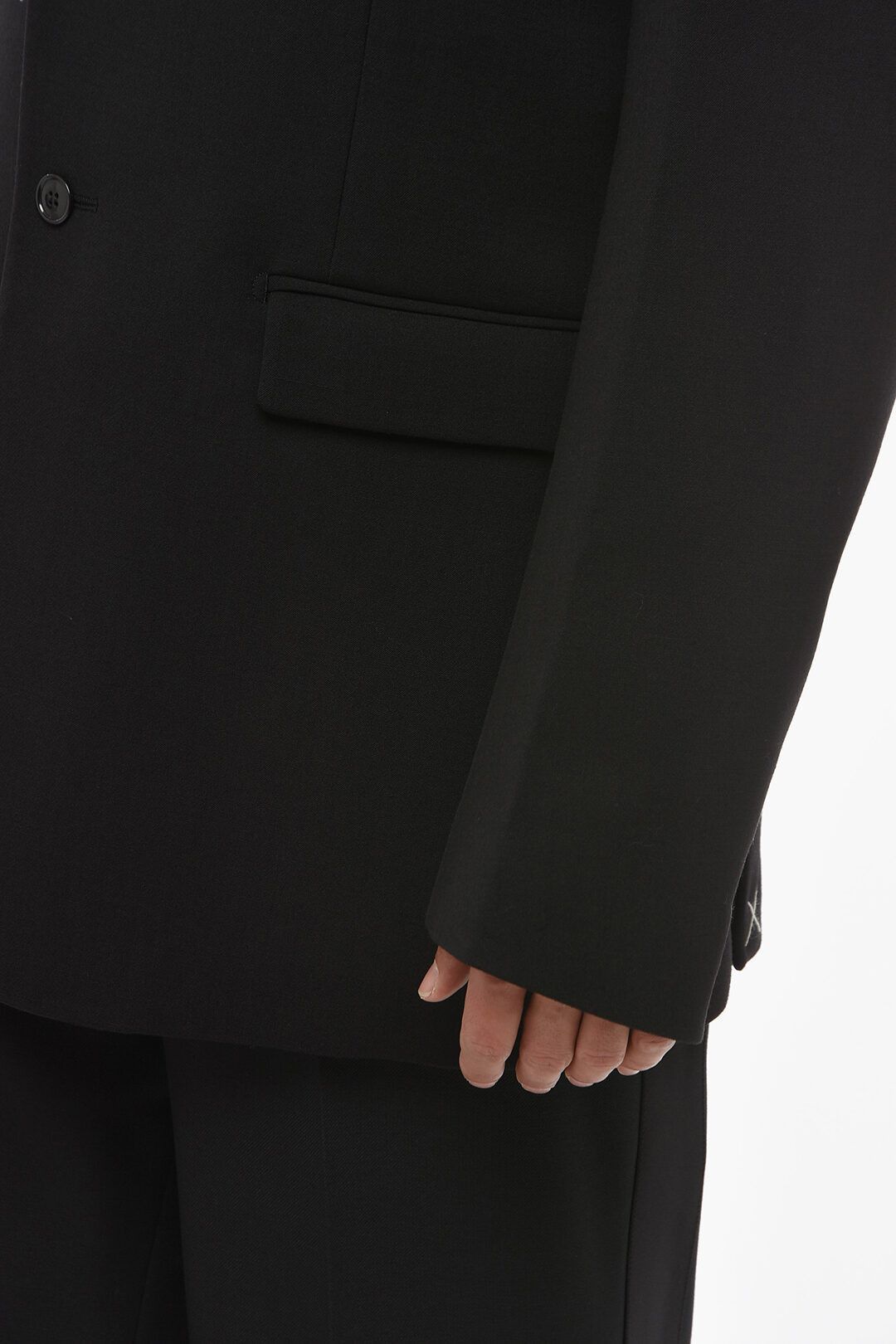 Vetements og1mm0824 Unisex Oversized Blazer in Black Size XS / US 0-2 / IT 36-38 - 4 Thumbnail