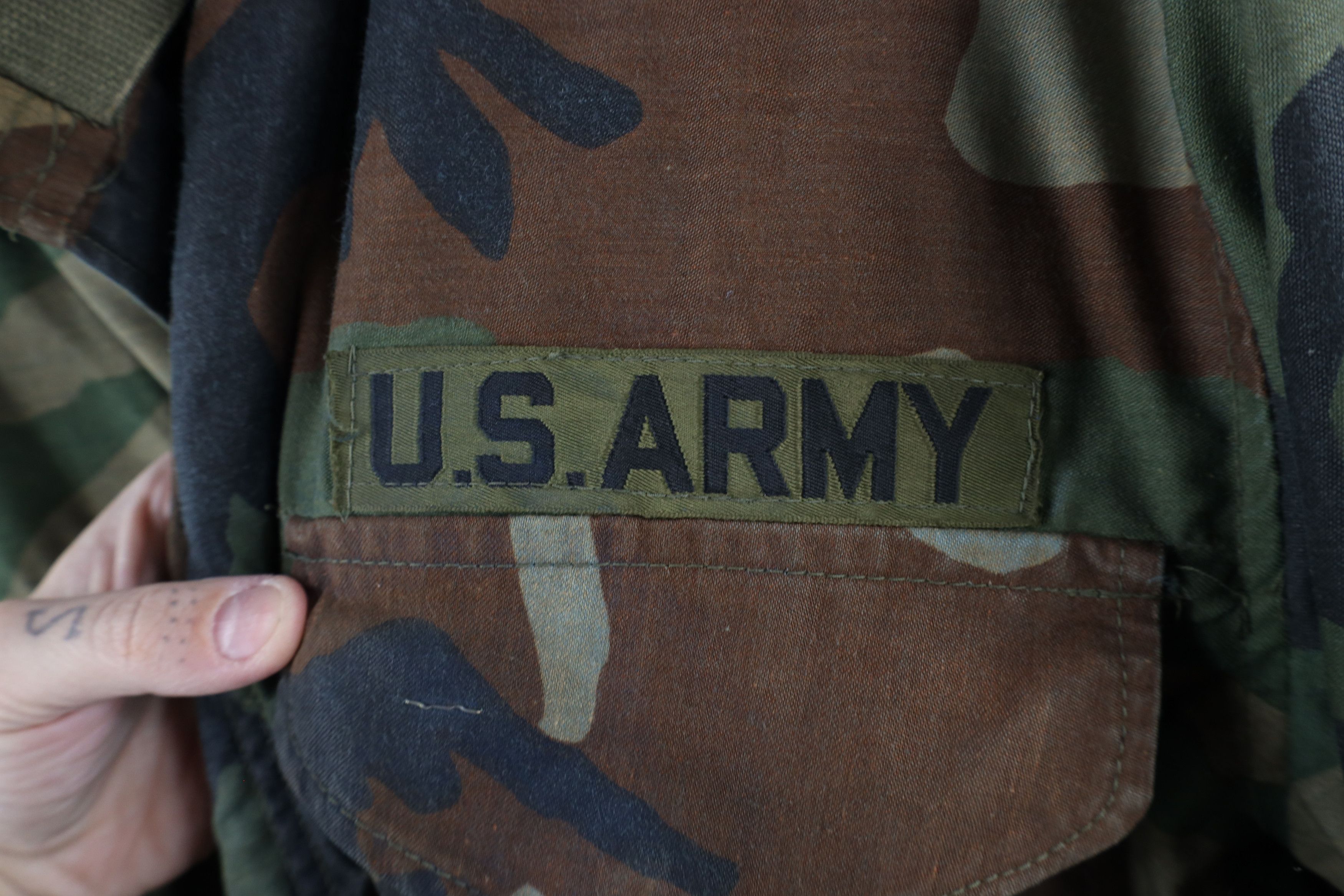 Vintage Vintage 90s Camouflage Cold Weather Field Jacket USA Size US M / EU 48-50 / 2 - 6 Thumbnail