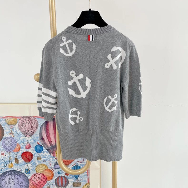 Thom Browne Thom Browne Ship anchor knit jackets Size XS / US 0-2 / IT 36-38 - 2 Thumbnail