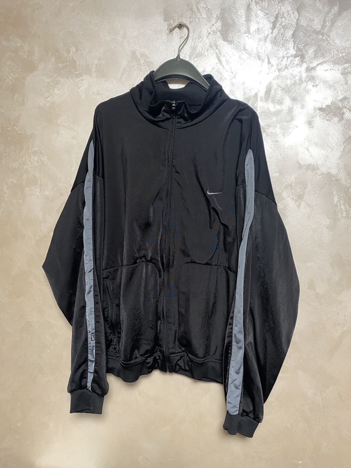Vintage Vintage Nike Athletic 72 Full Zip Jacket Big Logo Size US L / EU 52-54 / 3 - 3 Thumbnail