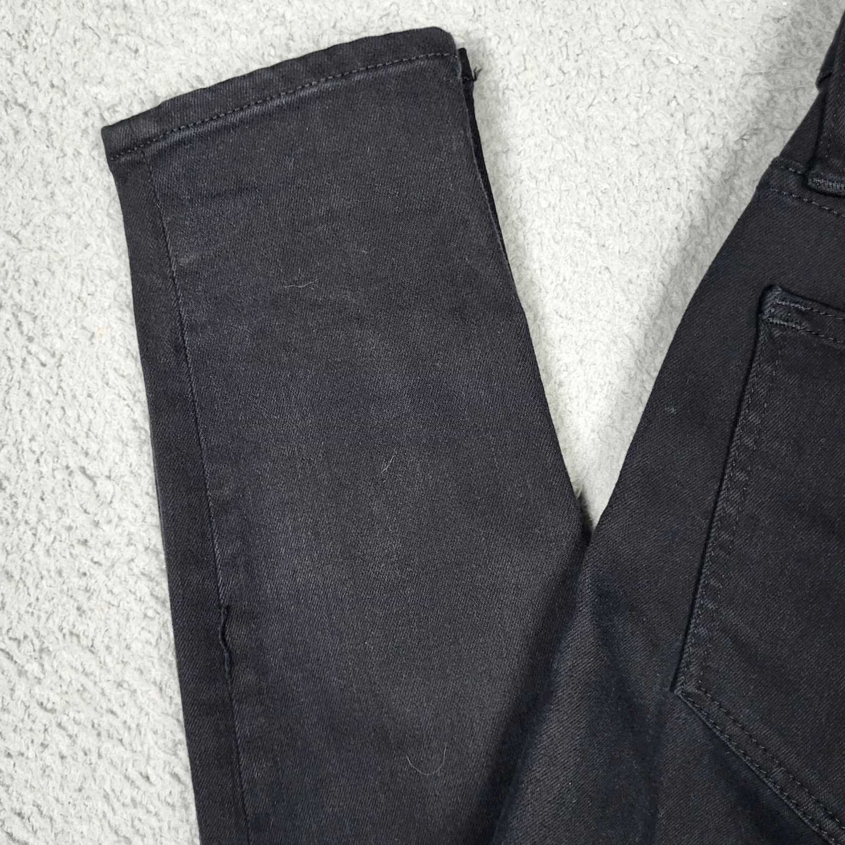 Madewell Madewell Black 9" MID-RISE Skinny Women's Casual Jeans Size 27 Size 27" / US 4 / IT 40 - 7 Thumbnail