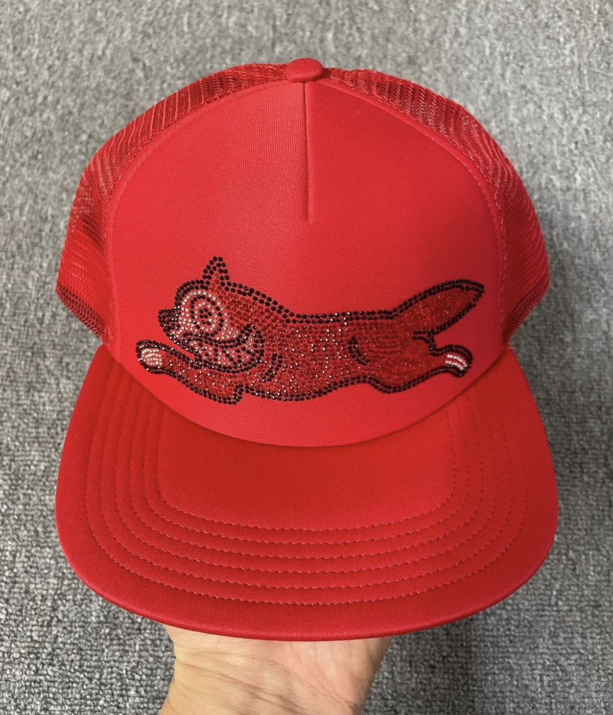 BBC ICECREAM Fully Crystallized Flying Dog Baseball Cap