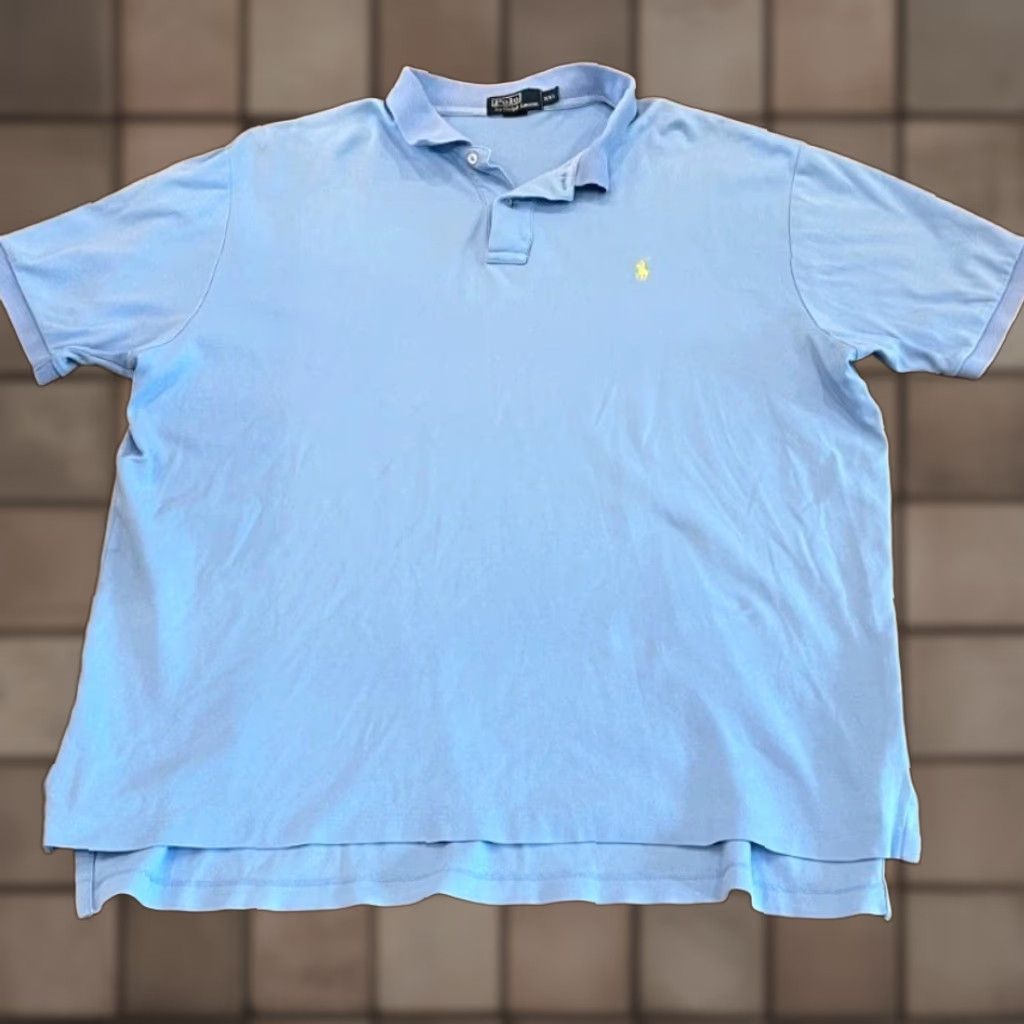 Polo Ralph Lauren Polo Ralph Lauren Shirt Mens XXL Embroidered Logo Light Blue Preppy Classic Size US XXL / EU 58 / 5 - 1 Thumbnail