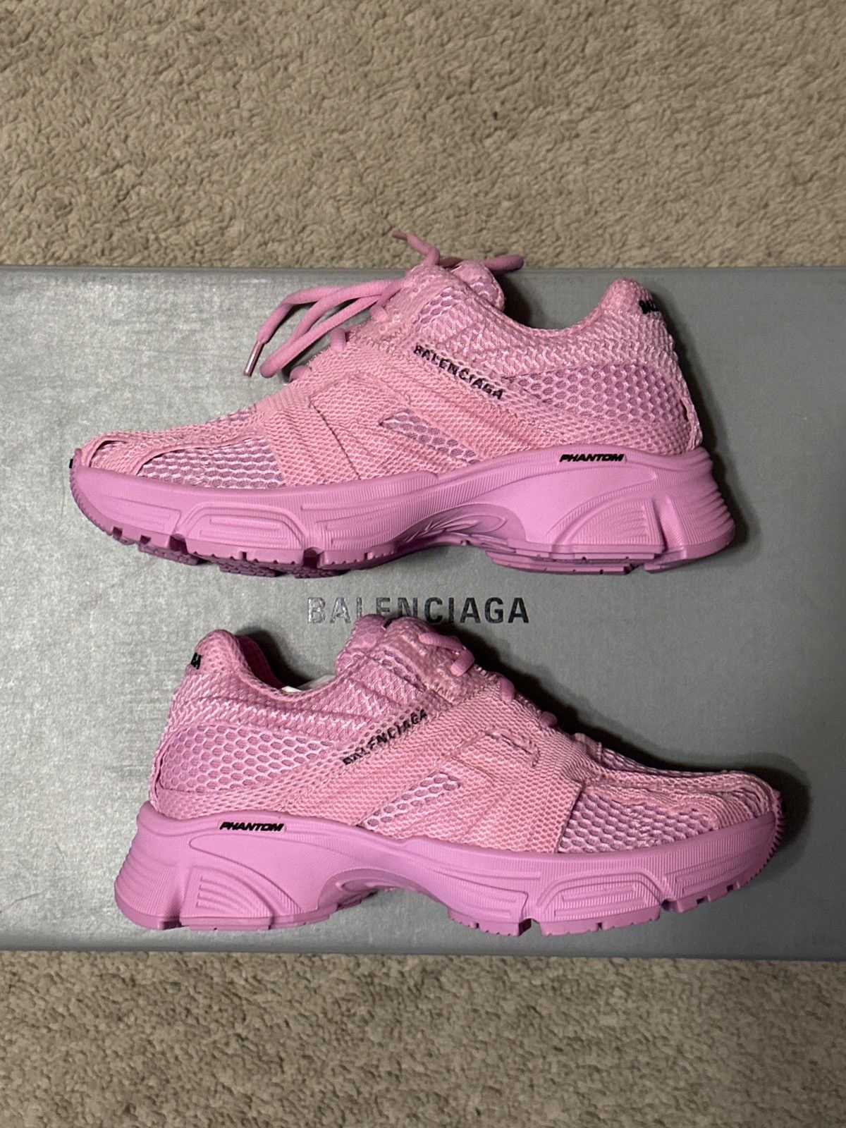 Balenciaga Balenciaga Wmns Phantom Sneaker ‘Pink’ Size US 5 / IT 35 - 1 Thumbnail