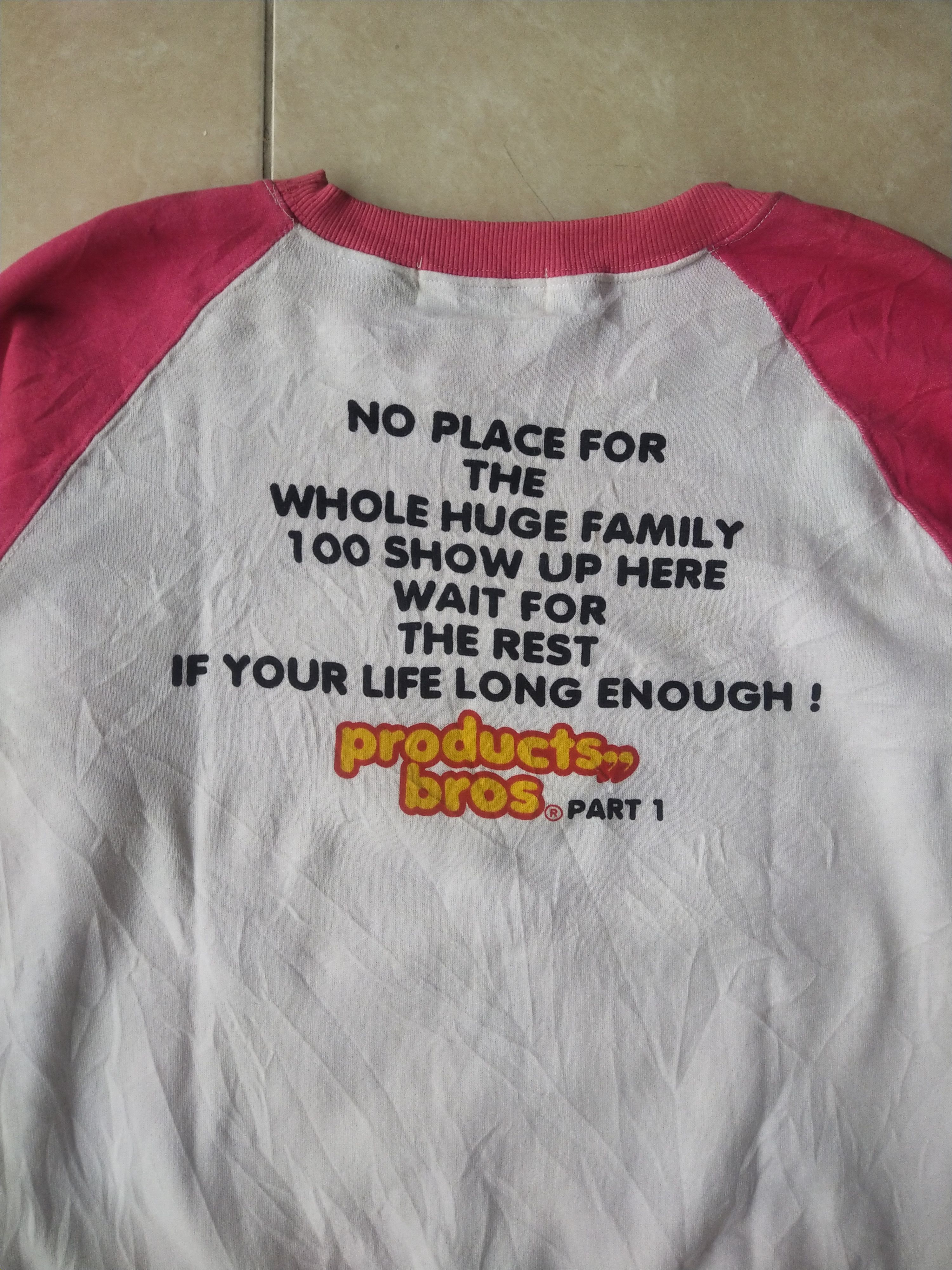 Hysteric Glamour 2000s Bros Products "Bros Power" Pop Culture Sweatshirt Size M / US 6-8 / IT 42-44 - 9 Thumbnail