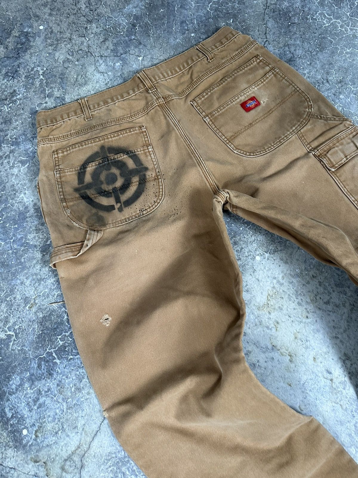 Dickies × Vintage Vintage Thrashed Dickies Double Knees Size US 34 / EU 50 - 3 Thumbnail