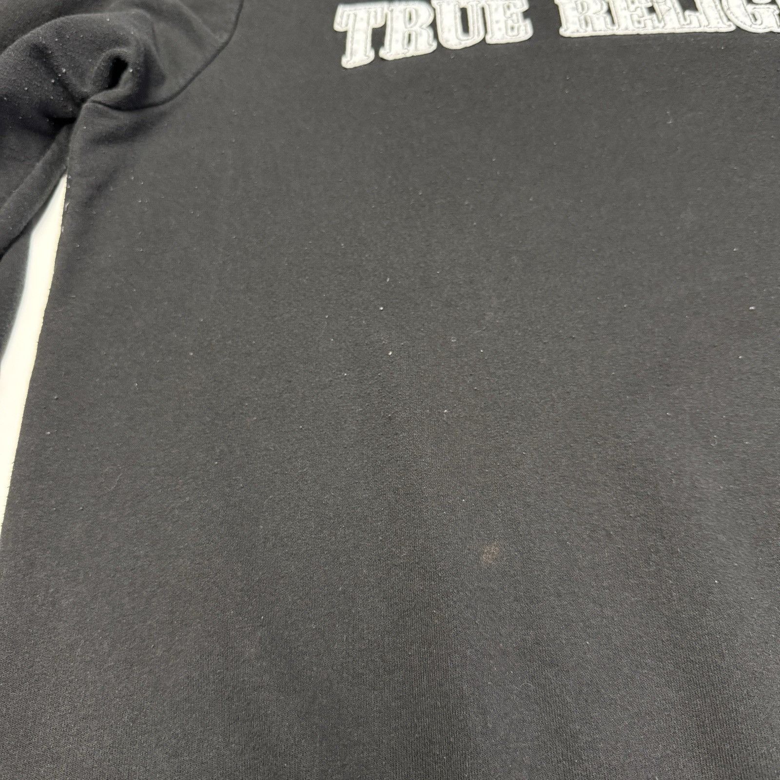 True Religion True Religion Sweatshirt XL 23x28 Black Crew Neck Size US XL / EU 56 / 4 - 8 Thumbnail