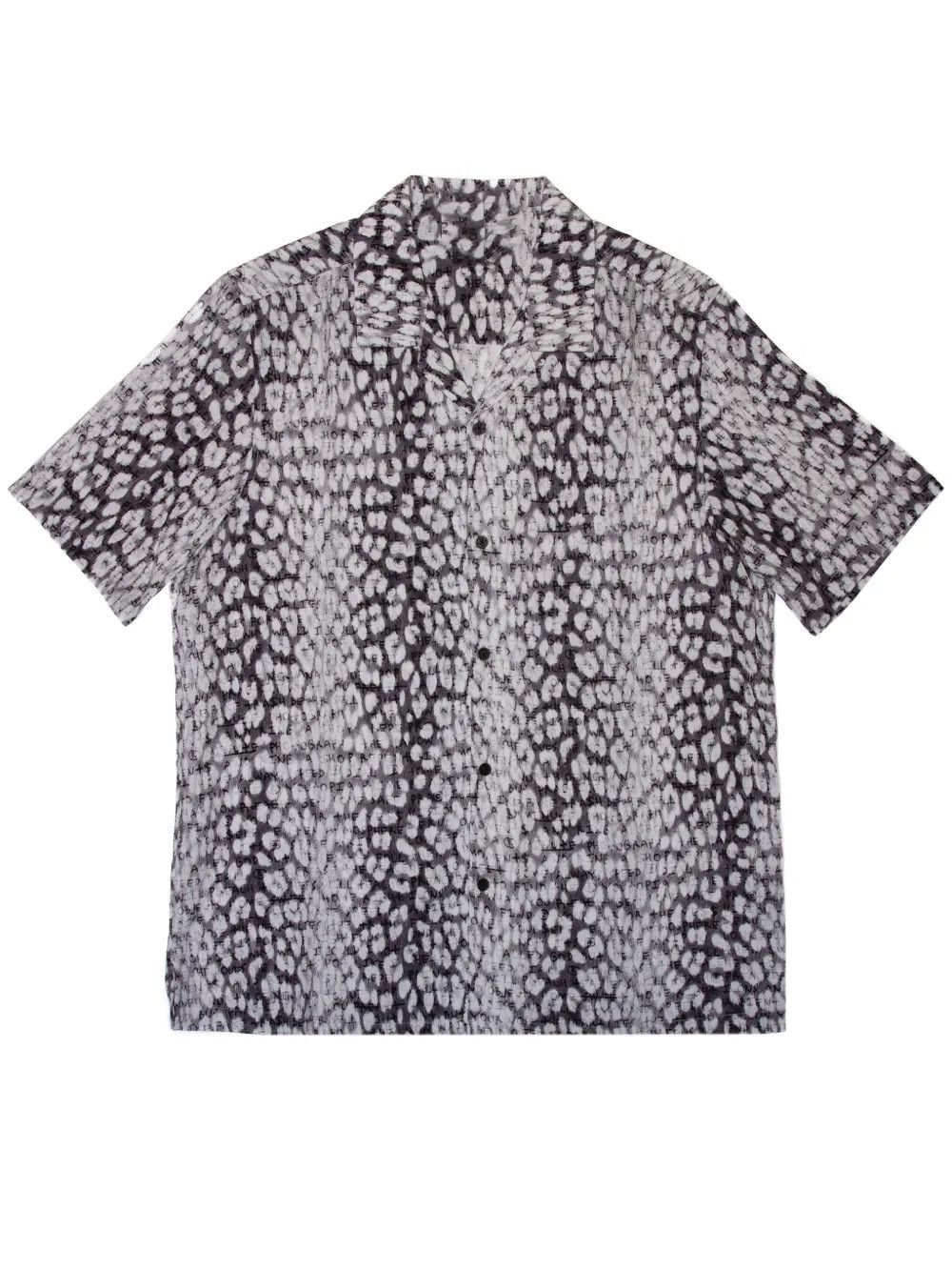 Other Black Leopard Short Sleeve Shirt for Men Size US L / EU 52-54 / 3 - 3 Thumbnail