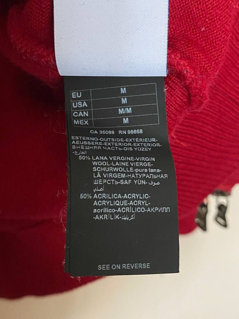 Paul & Shark RRP 530$ PAUL& SHARK WOOL FULL ZIP SWEATER WITH ICONIC BADGE Size US M / EU 48-50 / 2 - 11 Thumbnail