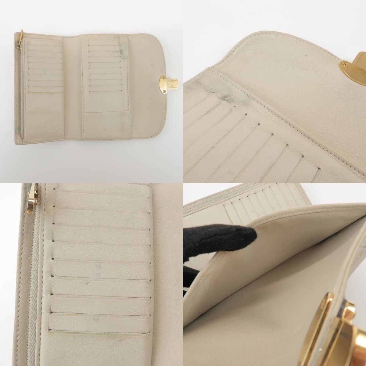 Louis Vuitton Louis Vuitton Mahina Portefeuille Amelia Wallet Calfskin Size ONE SIZE - 6 Thumbnail