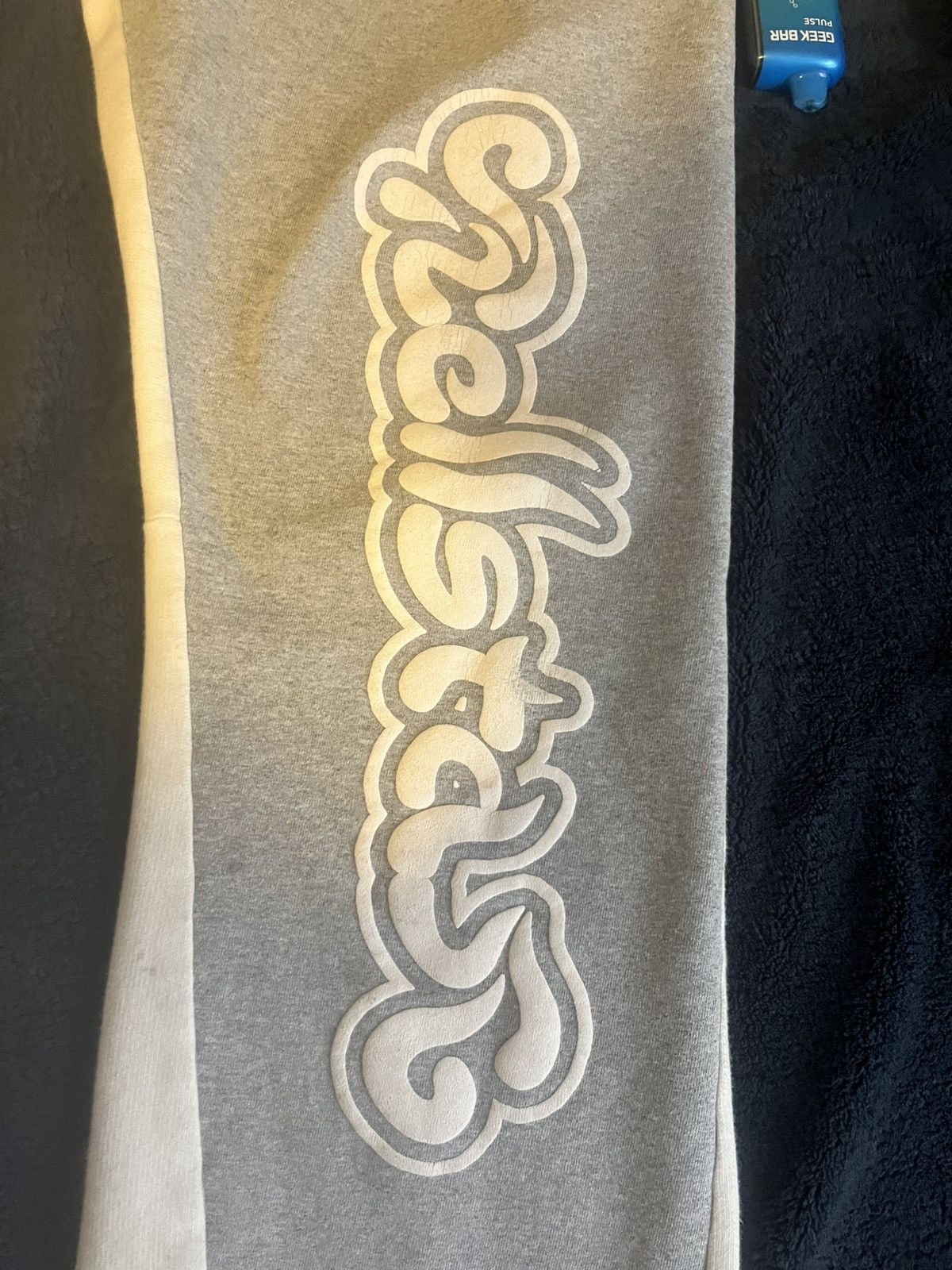 HELLSTAR Grey Hellstar sweatpants XXL Size US 38 / EU 54 - 4 Thumbnail