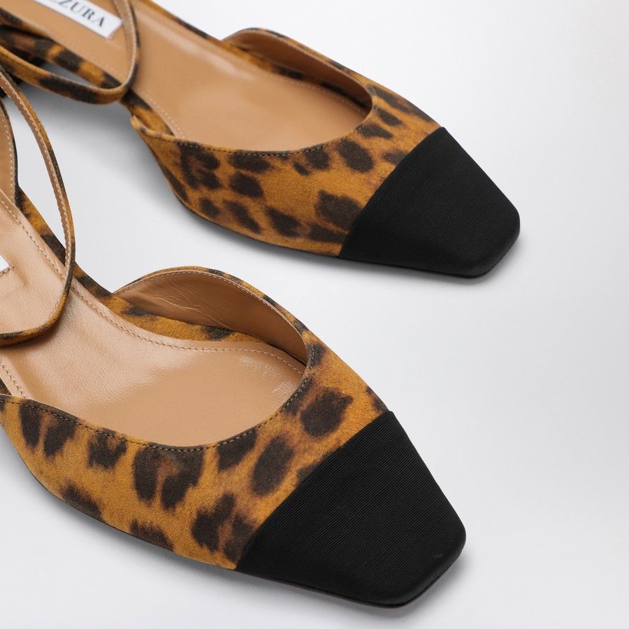 Aquazzura o1d2blof0824 Leather Pump in Leopard Size US 8.5 / IT 38.5 - 5 Thumbnail