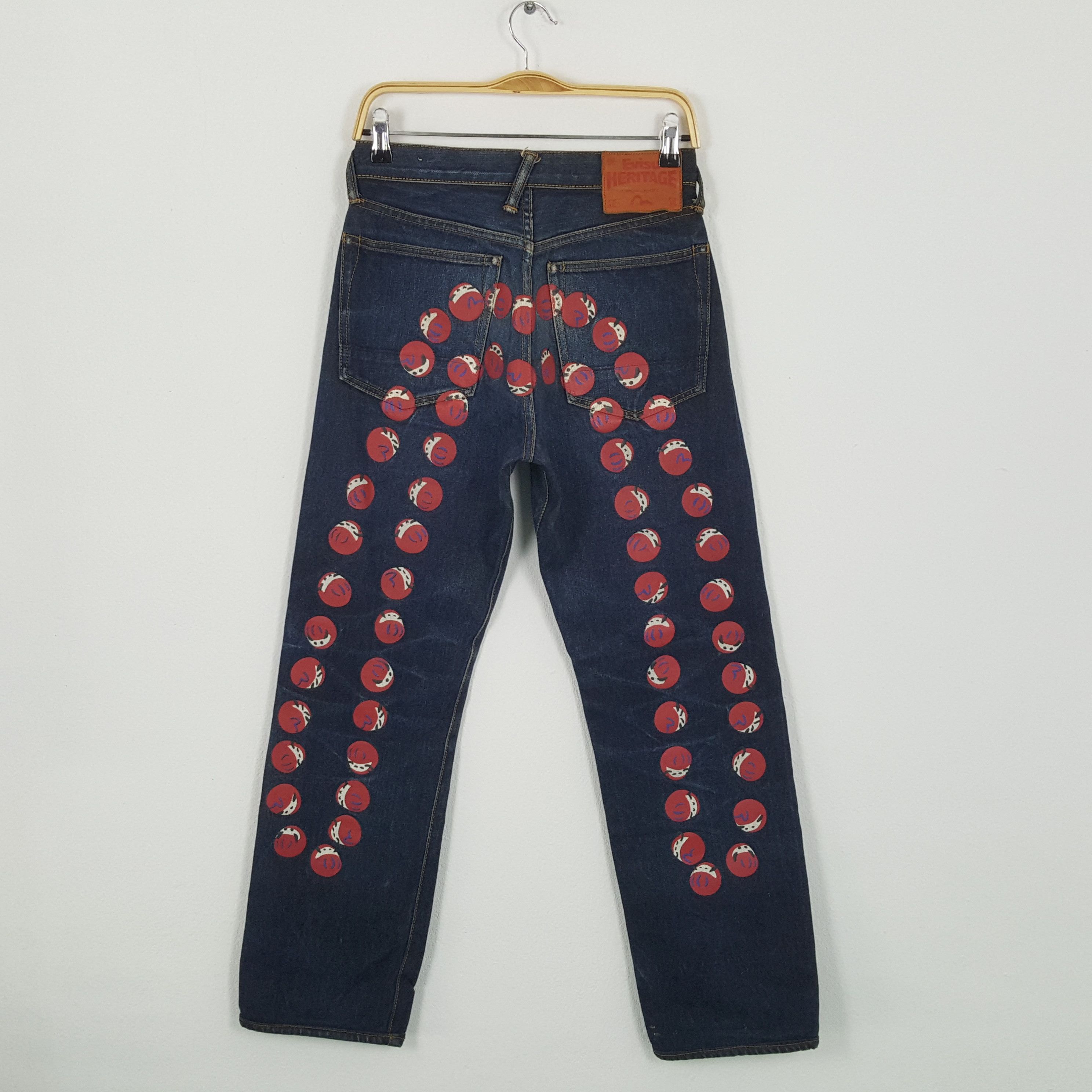 Evisu × Japanese Brand × Vintage Vintage EVISU Japanese Brand Daicock Style Jeans Size US 27 - 1 Thumbnail