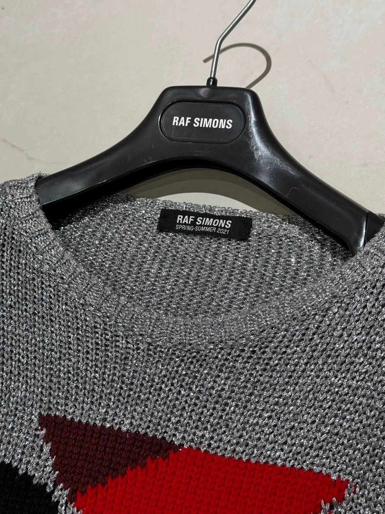 Raf Simons Raf Simons Copper ammonia metal fiber blended merino sweat Size US L / EU 52-54 / 3 - 3 Thumbnail