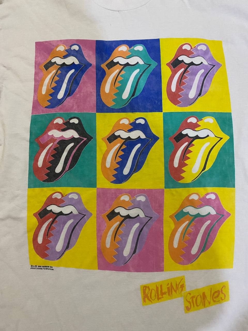 Band Tees × Vintage Vintage The Rolling Stones Europe Tour Size US M / EU 48-50 / 2 - 2 Thumbnail