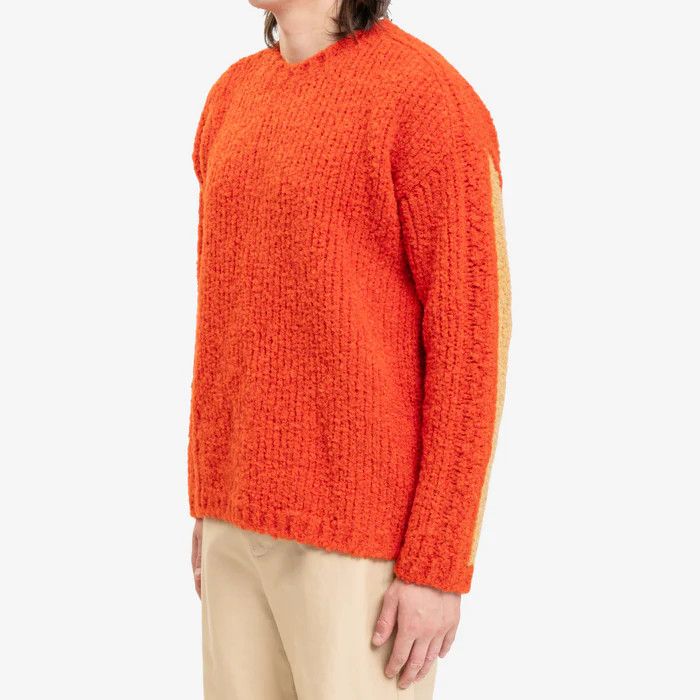Off-White o1y0325 Crewneck Sweater in Orange Size US XS / EU 42 / 0 - 2 Thumbnail