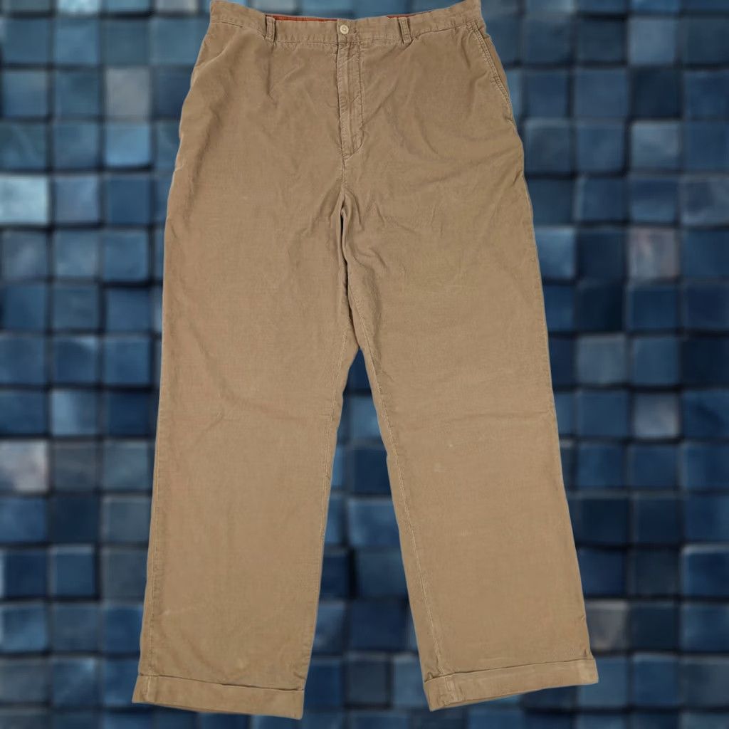Vineyard Vines Vineyard Vines Cotton Corduroy 5-Pocket Straight Leg Pants Men 40 (Fits 37x30.5) Beige Brown Size US 37 - 1 Thumbnail
