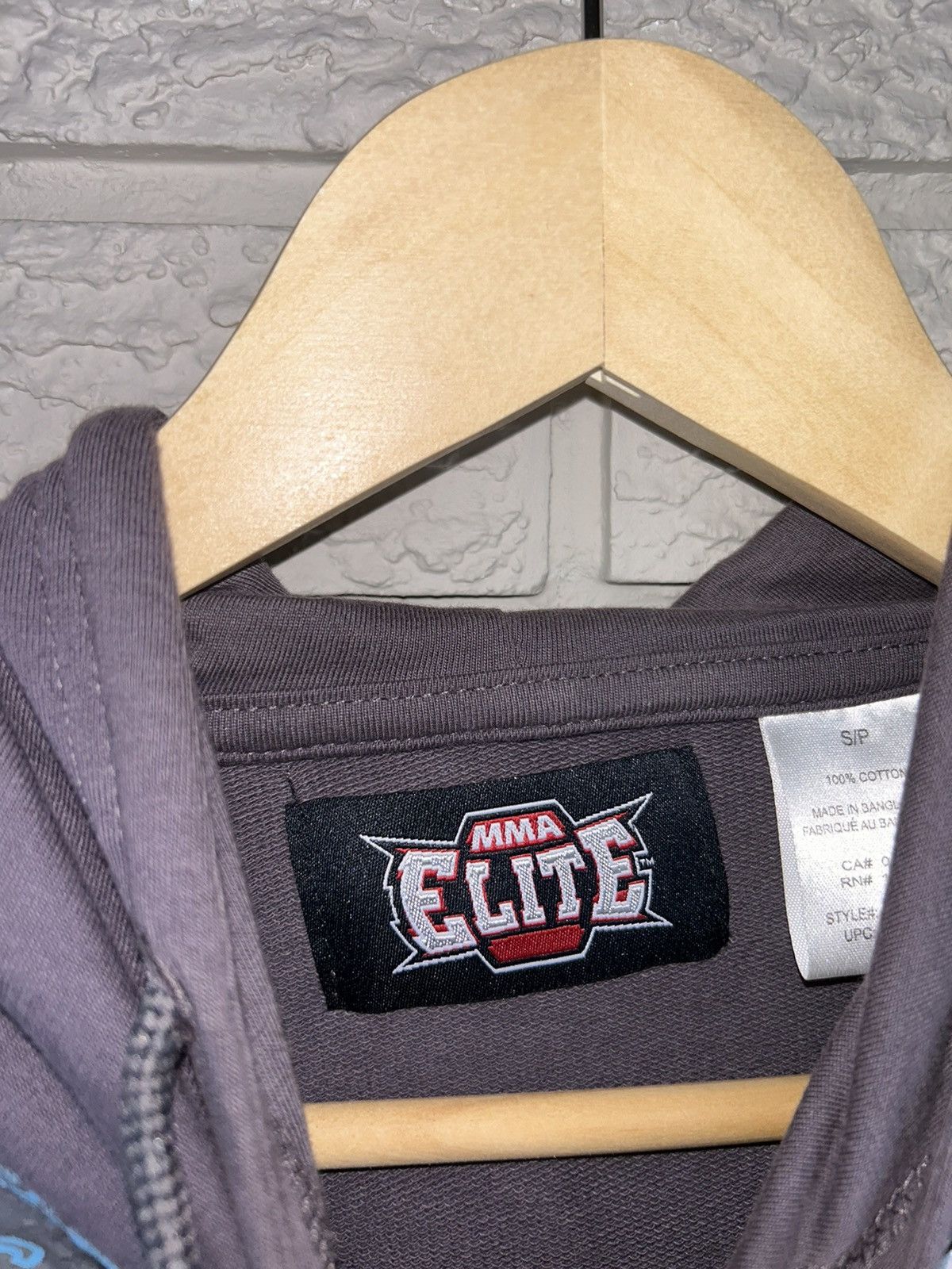 Affliction Vintage MMA Elite Zip Up Hoodie Affliction Style Rare Size US M / EU 48-50 / 2 - 7 Thumbnail