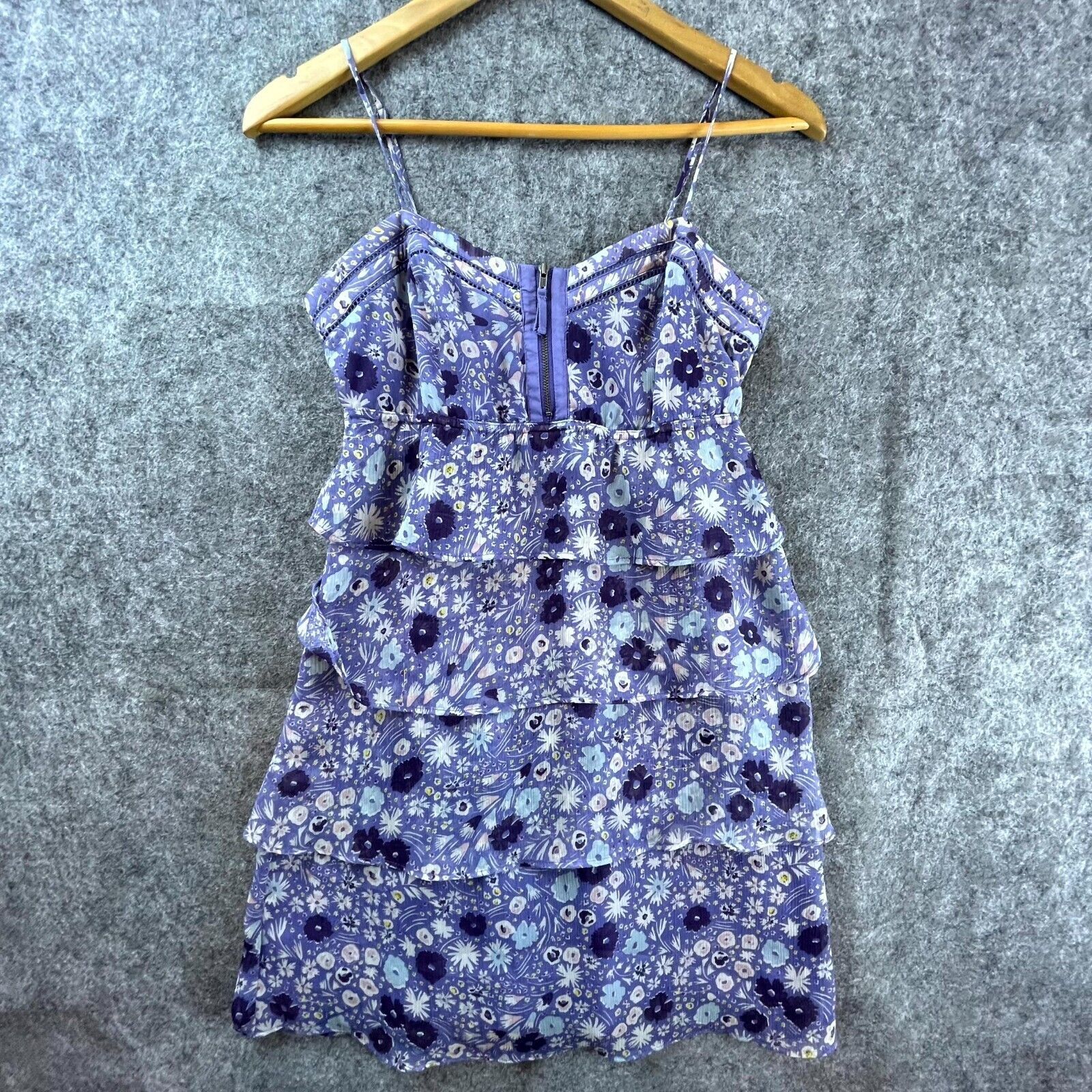 American Eagle Outfitters American Eagle Dress 2 Ruffle Tiered Babydoll Empire Fairy Size XS / US 0-2 / IT 36-38 - 1 Thumbnail