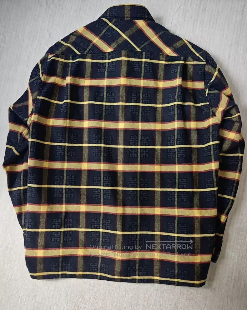Givenchy Givenchy Chic Plaid Denim Shirt Jacket Size US L / EU 52-54 / 3 - 2 Thumbnail