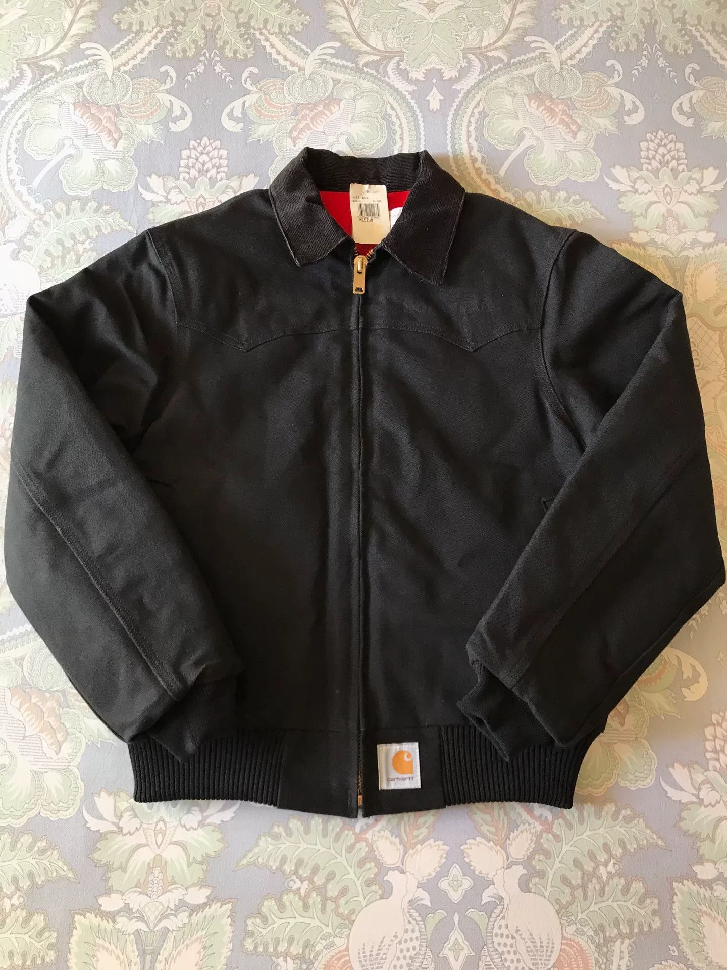Carhartt Carhartt J13 BLK Canvas Work Jacket Size US M / EU 48-50 / 2 - 1 Thumbnail