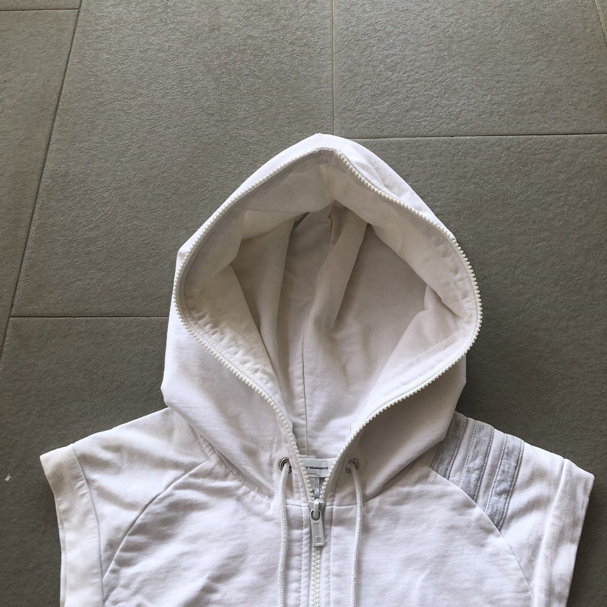 Adidas Y-3 by Yohji Yamamoto full zip sleeveless hoodie Size US S / EU 44-46 / 1 - 12 Thumbnail