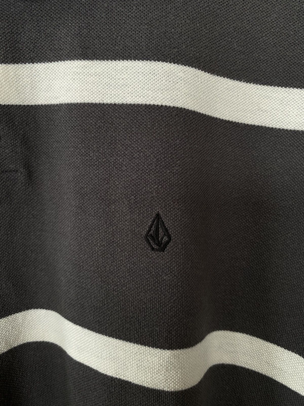 Volcom Vintage Volcom Stripes Long Sleeve Polo Shirt Size US XL / EU 56 / 4 - 3 Thumbnail