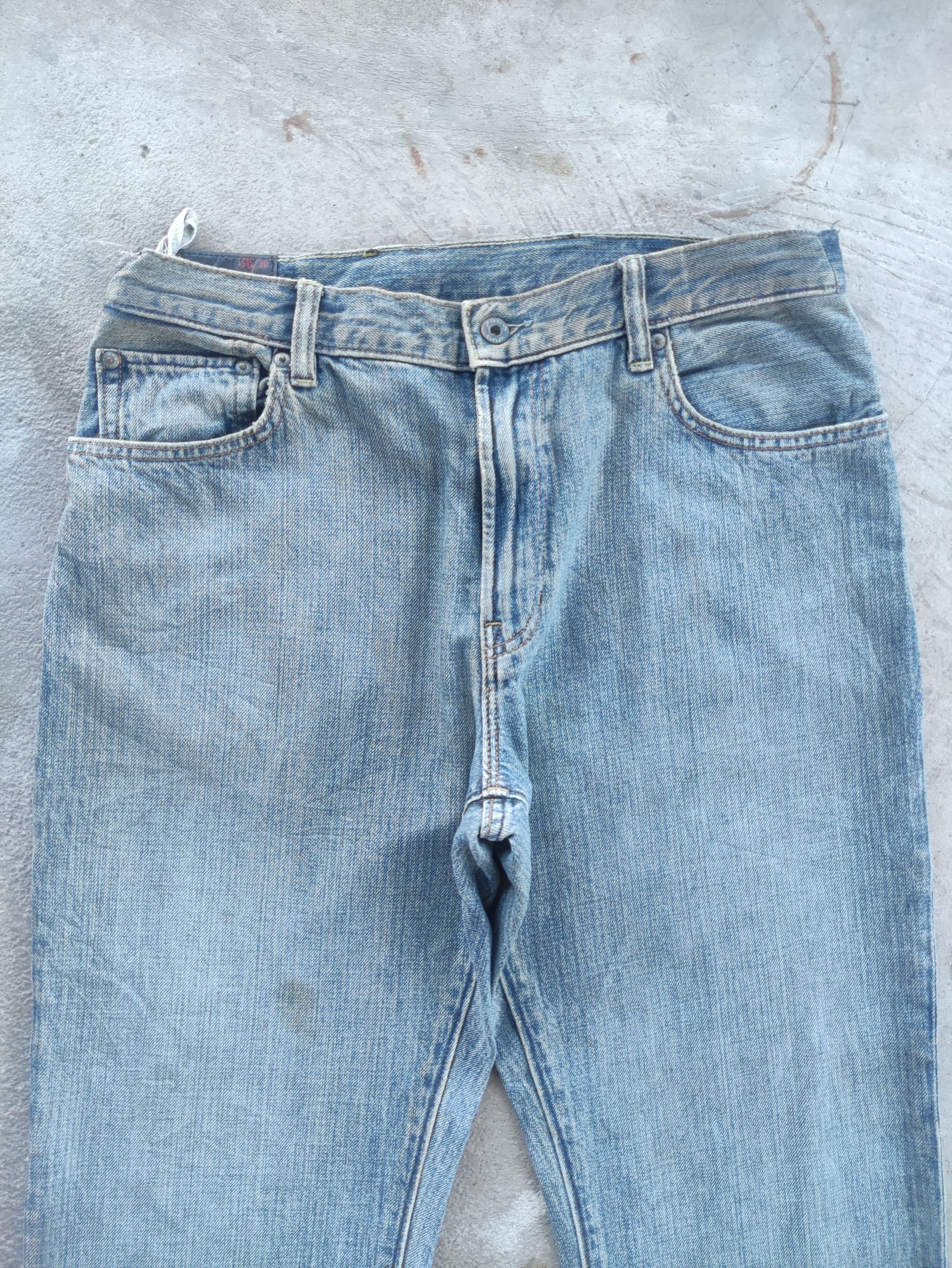 Gap Vintage Gap 1969 Selvedge Jean Distressed Faded Denim Size US 34 / EU 50 - 3 Thumbnail