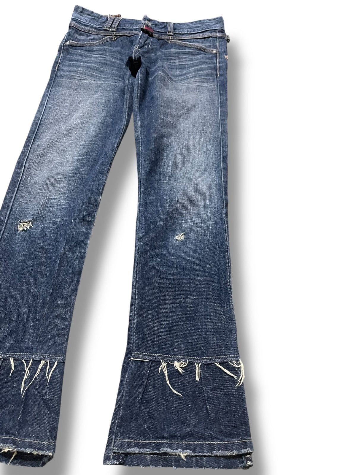 Marithe + Francois Girbaud Vintage Le Jean De Marithe Francois Avantgarde Denim Size US 28 / EU 44 - 4 Thumbnail
