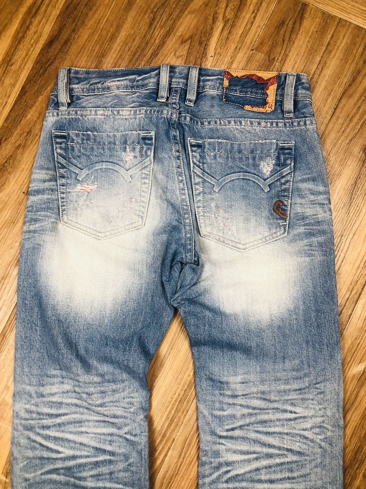 Cult Of Individuality Cult Of Individuality HAGEN Straight Leg Jeans (38) Size US 29 - 19 Thumbnail