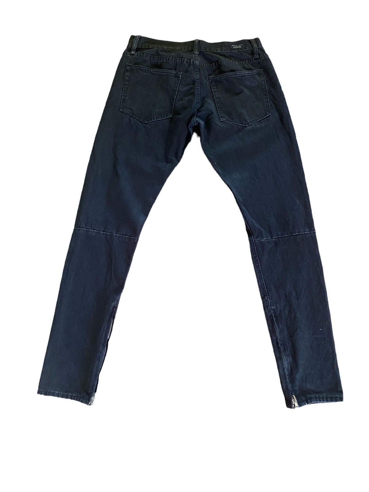 Black Icon Vintage Japanese Brand Black Icon Distressed Rick Owen Style Size US 32 / EU 48 - 2 Thumbnail