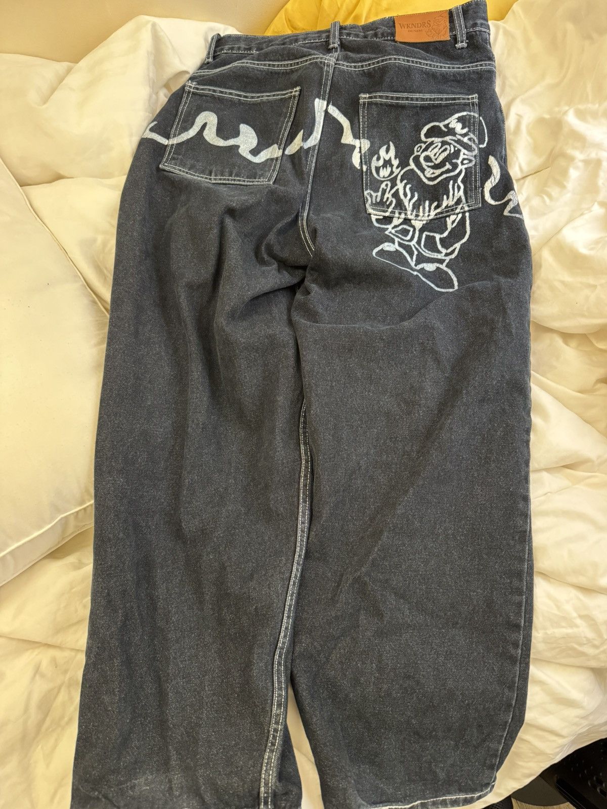 Other WKDRS Indigo Denim Pants Size US 28 / EU 44 - 2 Thumbnail