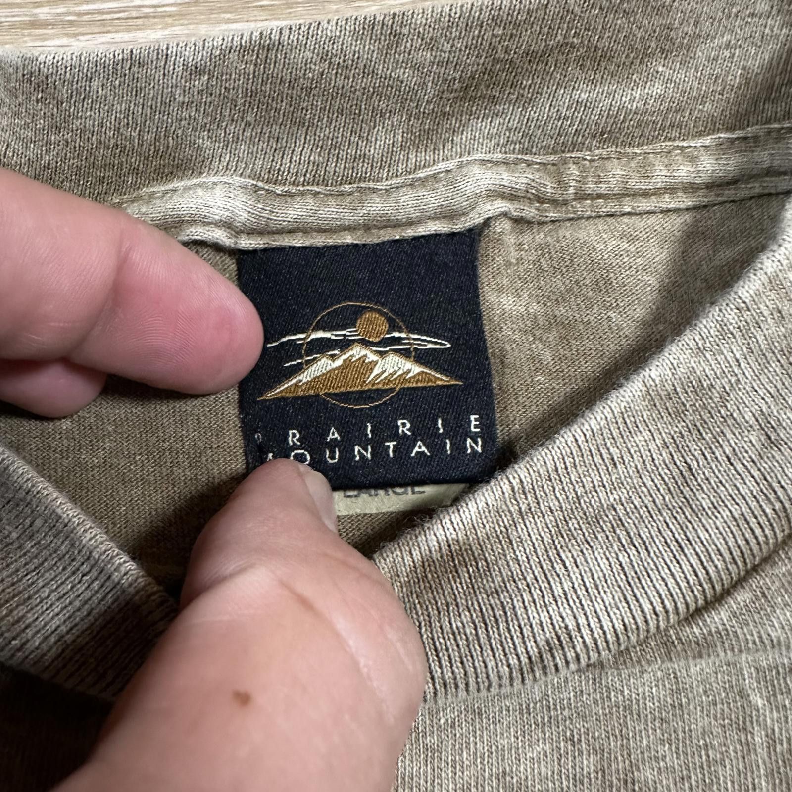 Other Prairie Mountain Mens T-Shirt Large Brown Sedona Graphic Size US L / EU 52-54 / 3 - 4 Thumbnail