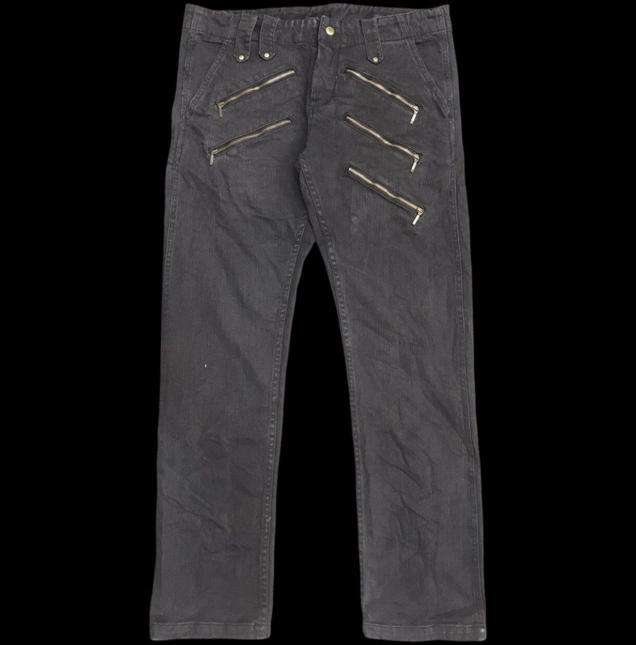 Japanese Brand × Seditionaries M&S Japan Multizipper Rare Pant Size US 33 - 1 Thumbnail