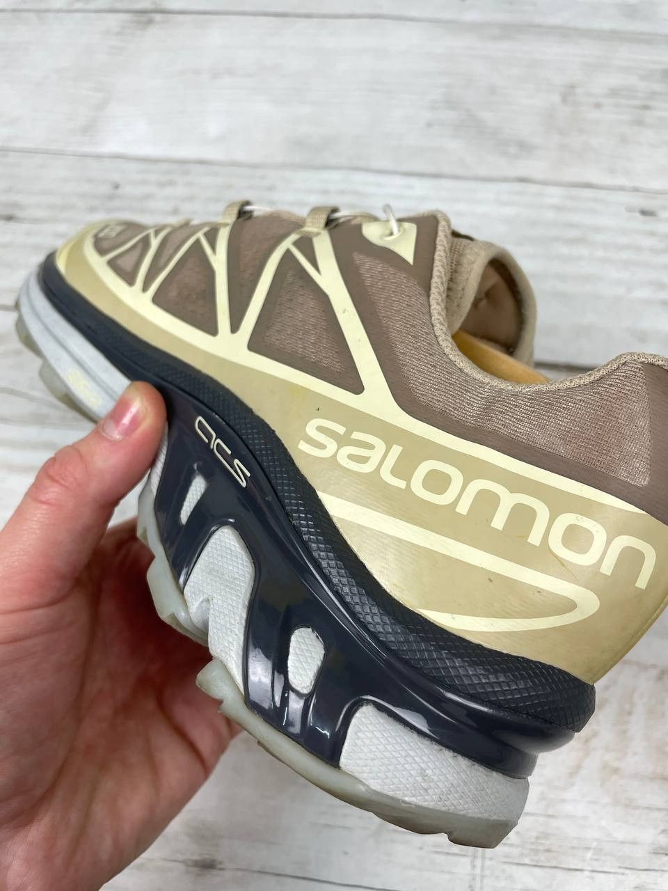 Salomon Salomon XT-6 Clear Safari Vanila Ice Sneakers Men Size US 10 Size US 10 / EU 43 - 19 Thumbnail
