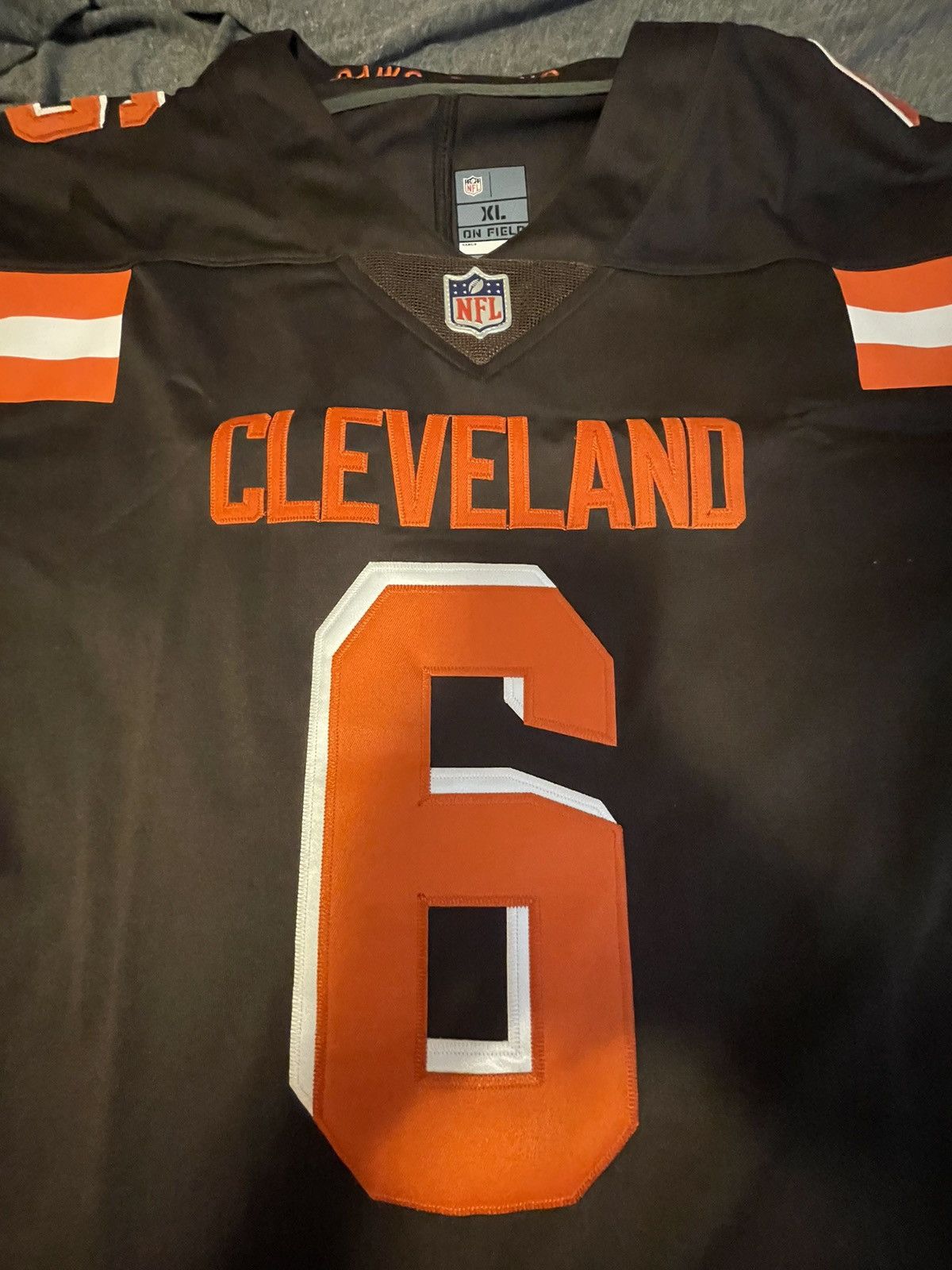 NFL Cleveland Browns Baker Mayfield Jersey Size US XL / EU 56 / 4 - 2 Thumbnail